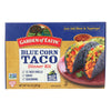 Garden of Eatin' Blue Corn Taco Dinner Kit - Blue Corn - Case of 12 - 9.4 oz.