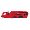 Milwaukee  Fastback  6-1/2 in. Press and Flip  Utility Knife Set  Red  2 pk