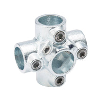 BK Products 3/4 in. Socket x 3/4 in. Dia. Socket Galvanized Steel Cross (Pack of 8)