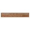 Wholesome Sweeteners Sugar - Natural Raw Cane - Turbinado - Fair Trade - 1.5 lb - case of 12