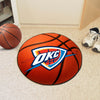 NBA - Oklahoma City Thunder Basketball Rug - 27in. Diameter