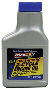 Engine Oil, 2-Cycle Full Synthetic, 2.6-oz. (Pack of 12)