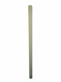 Electric Fence Post, White Fiberglass, 3/8 x 48-In. (Pack of 100)