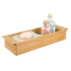 InterDesign 86362 16.15" X 6" X 3" Deep Bamboo Formbu Vanity Organizer Tray