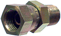 Apache Steel 1/4 in. D X 1/4 in. D Hydraulic Adapter 1 pk