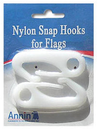 2-Pack Flag Nylon Snap Hook (Pack of 6)