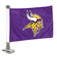 NFL - Minnesota Vikings Ambassador Car Flags - 2 Pack