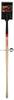 Razor-Back Steel blade Wood Handle 7.38 in.   W X 60.25 in.   L Roof Shovel