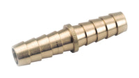 Anderson Metals 5/16 in.   Hose Barb  T X 5/16 in.   D Hose Barb  Brass Coupling