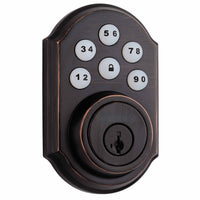 GDC9471 3BR SMT K4 B 6LR2 1-Cyl Deadbolt - Lifetime Brass