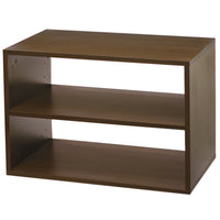 Organized Living 16 in. H X 24 in. W X 14 in. D Brown Wood Shelf