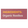 Equal Exchange Organic Rooibos Tea - Rooibos Tea - Case of 6 - 20 Bags