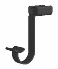 Wood Shelving Hang Rod Support Hook, Bronze