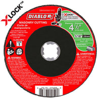 Diablo X-Lock Masonry Cut Off Blade, Type 1, 4.5 x 1/16-In.