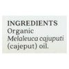 Aura Cacia - Essential Oil - Cajeput - Case of 1 - .25 fl oz.