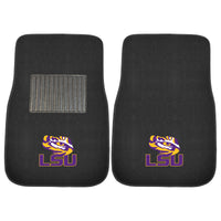 Louisiana State University Embroidered Car Mat Set - 2 Pieces