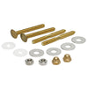 Fluidmaster Bowl to Floor Bolts Brass