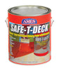 Ames Safe-T-Deck Semi-Gloss White Deep-Tone Base Waterproof Coating 1 gal. (Pack of 4)