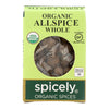 Spicely Organics - Organic Allspice - Whole - Case of 6 - 0.3 oz.