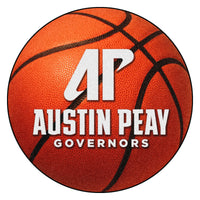 Austin Peay State University Basketball Rug - 27in. Diameter