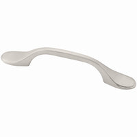 Randolph Cabinet Pull, Satin Nickel, 3-In.