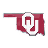 University of Oklahoma Team State Aluminum Emblem