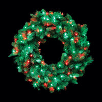 Celebrations  36 in. Dia. Incandescent  Prelit Christmas Wreath