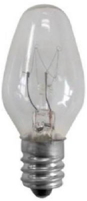 Incandescent Night Light Bulb, Clear, 7-Watts, 4-Pk. (Pack of 10)