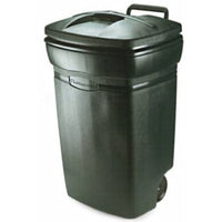 Snap-On Roughneck Wheeled Refuse Container 45 Gal Plastic Evergreen (Case of 4)