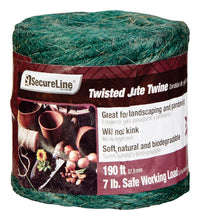 SecureLine 190 ft. L Green Twisted Jute Twine