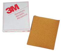 3M 10030 Garnet Paper Coated Abrasive Sheets (Pack of 100)