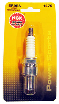 Spark Plug, Power Sports, Solid Terminal, BR9ES (Pack of 6)