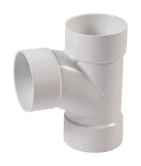 NDS Schedule 35 3 in. Hub each X 3 in. D Hub PVC Sanitary Tee