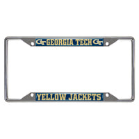 Georgia Tech Metal License Plate Frame