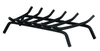 Vestal Black Painted Steel Fireplace Grate