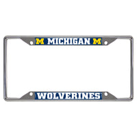 University of Michigan Metal License Plate Frame