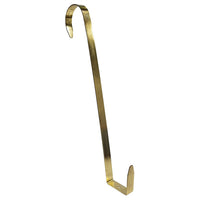 Wreath Hanger, Brass, 13-1/4-In. (Pack of 12)