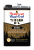 Thompson's WaterSeal Transparent Walnut Penetrating Timber Oil 1 gal (Pack of 4)