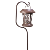 Coleman Cable Moonrays 29.92 in. Plastic Traditional Hanging Garden Light Brown