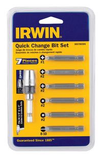 QUICK-CHANGE BIT SET 7PC