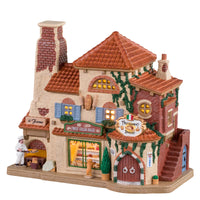 Lemax Multicolored Porcelain Artigiano Bakery Christmas Village 4.61 L x 7.48 H x 8.58 W in.