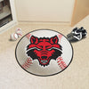 Arkansas State University Baseball Rug - 27in. Diameter