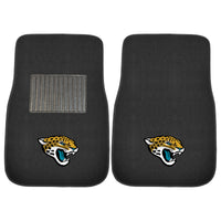 NFL - Jacksonville Jaguars Embroidered Car Mat Set - 2 Pieces