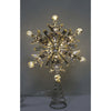 Celebrations  LED  Mercury Snowflake  Tree Topper