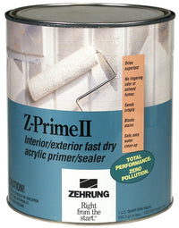 Zehrung 10404 Quart Z-Prime Ii Int/Extr Fast Dry Acrylic Primer/Sealer