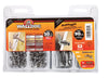 Hillman Walldog No. 10 x 1-1/4 in. L Phillips Pan Head Chrome Construction Screws 52 pk (Pack of 3)