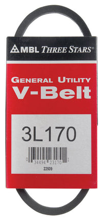 Mitsuboshi  General Utility V-Belt  0.38 in. W x 17 in. L