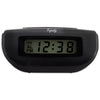 La Crosse Technology Equity 3 in.   Black Alarm Clock LCD Battery Operated