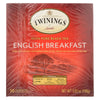 Twining's Tea Breakfast Tea - English - Case of 6 - 50 Bags