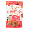 Happy Creamies Organic Snacks - Strawberry and Raspberry - Case of 8 - 1 oz